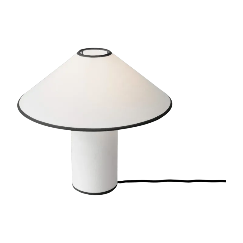 Lampe de table liseré noir Colette ATD6 - &tradition - The Cool Republic