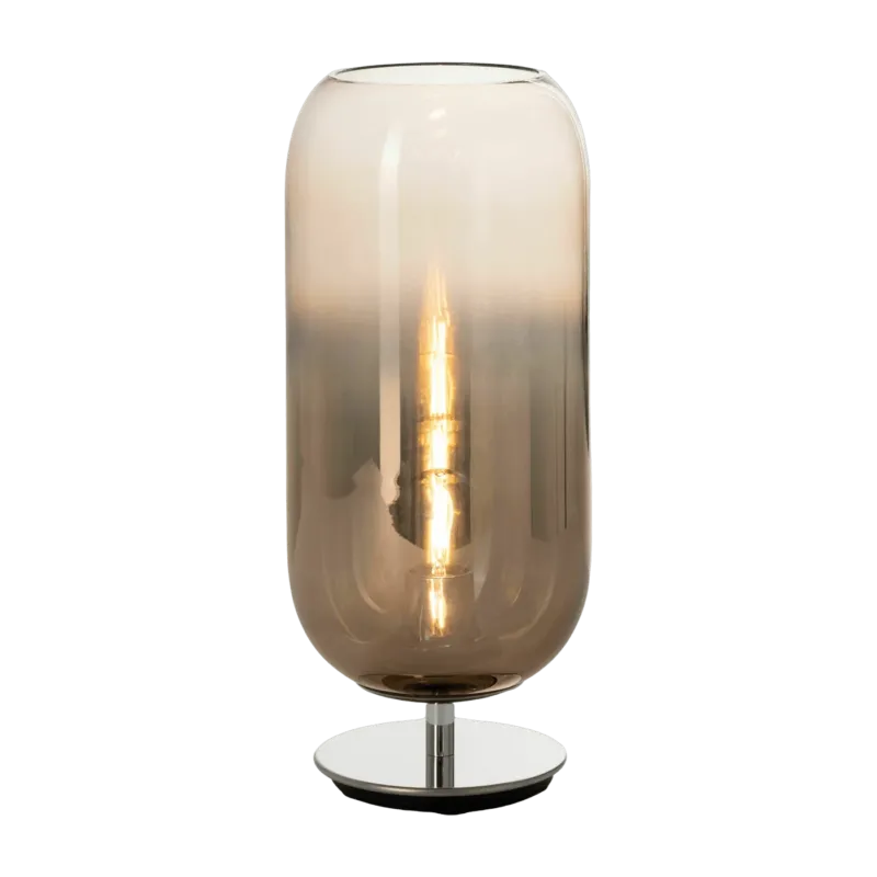 Lampe de table marron cuivrée Gople - Artemide - The Cool Republic