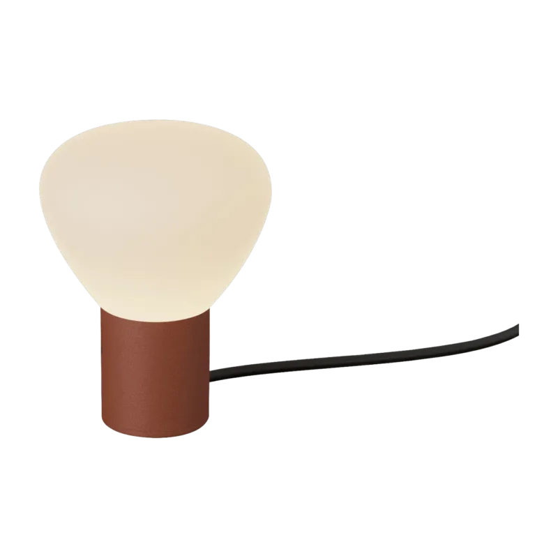 Lampe en aluminium terracotta 17 cm Parc n°1- Lambert & Fils - The Cool Republic
