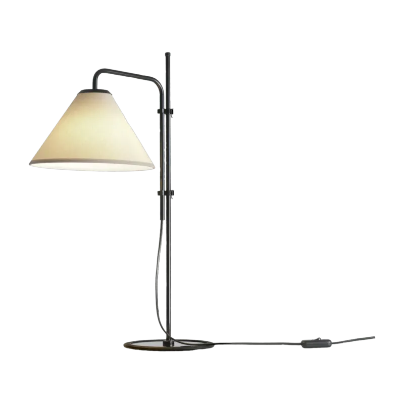Lampe en fer noire et beige 61,4 cm Funiculí - Marset - The Cool Republic