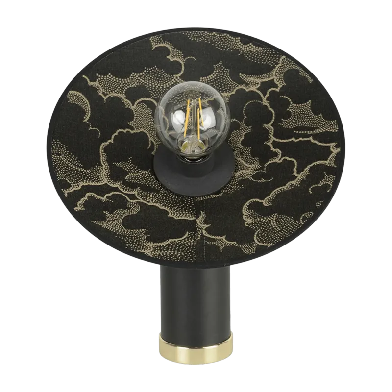 Lampe en métal peint noire 37 x 22 cm Gatsby - Market set - The Cool Republic