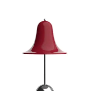 Lampe en métal rouge cerise 18cm Pantop - verpan - The Cool Republic