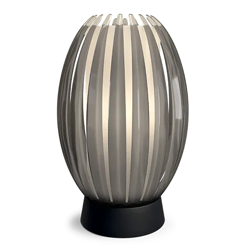 Lampe en plastique gris fumé 21x33cm Tentacle - Herstal - The Cool Republic