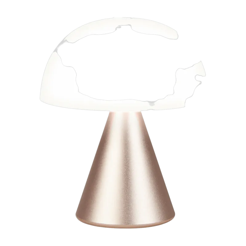 Lampe LED doré Mina M - Lexon Design - The Cool Republic