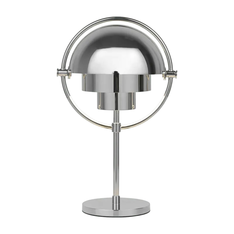 Lampe portable chromé Multi-Lite - Gubi - The Cool Republic