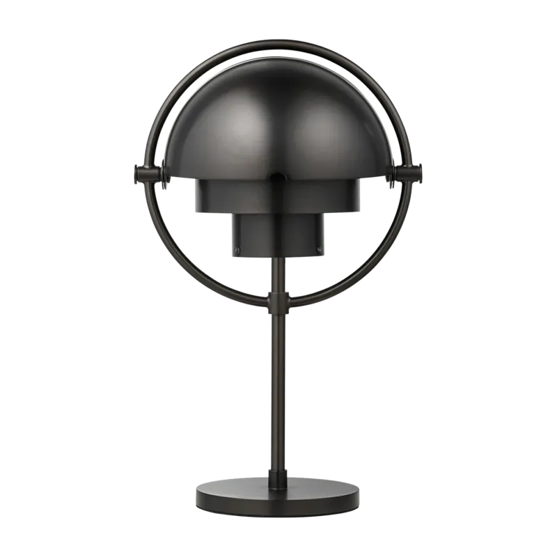 Lampe portable en laiton noir et métal noir Multi-Lite - Gubi - The Cool Republic