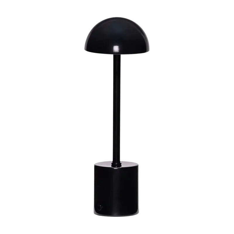 Lampe portable en métal noir Taten - Hübsch - The Cool Republic