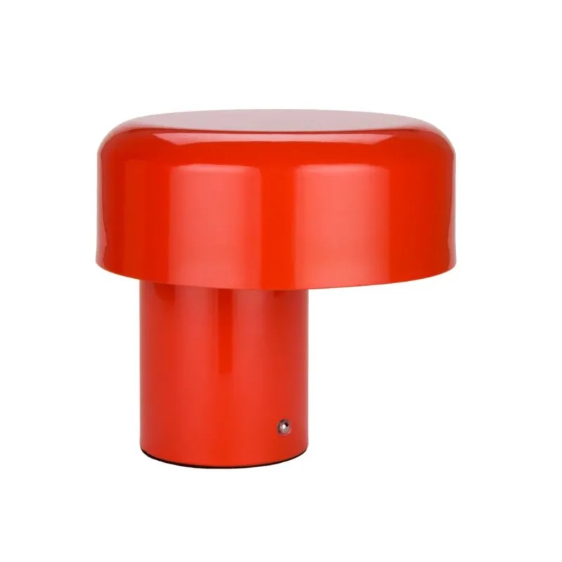 Lampe portable en métal rouge corail 20cm Scoop - Fest Amsterdam - The Cool Republic