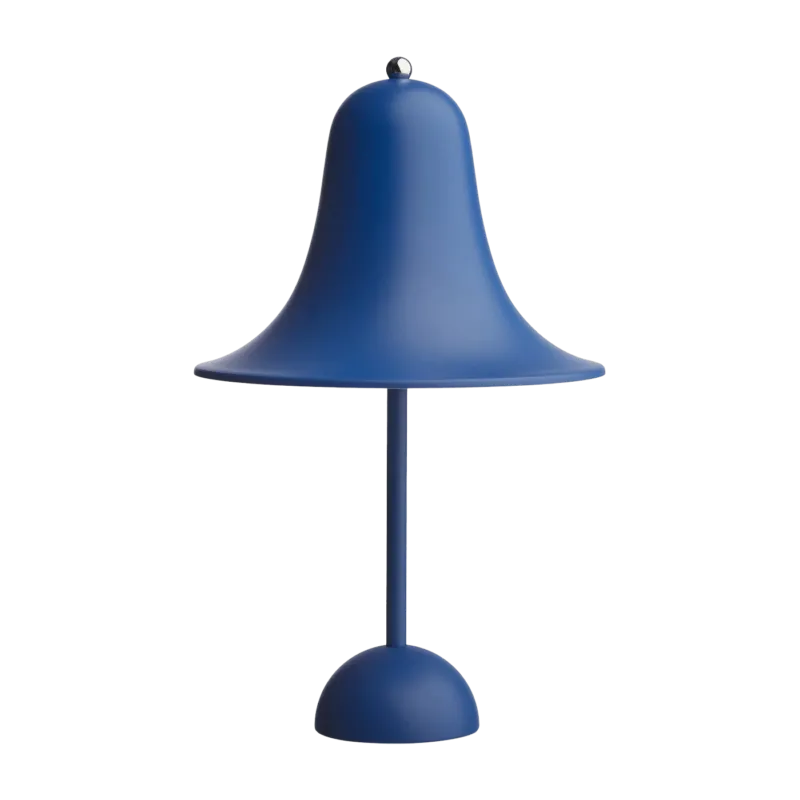 Lampe portable en polycarbonate bleu mat Pantop - Verpan - The Cool Republic