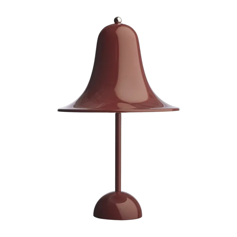 Lampe portable en polycarbonate bordeaux Pantop - Verpan - The Cool Republic