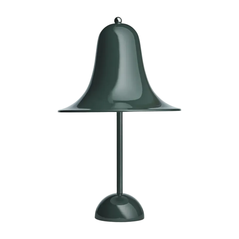 Lampe portable en polycarbonate vert foncé Pantop - Verpan - The Cool Republic