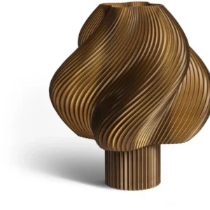 Lampe portable marron caramel 23 cm Soft serve - Crème Atelier - The Cool Republic