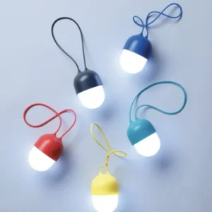 Lanterne nomade rouge 9,8 cm Clover - Lexon Design - The Cool Republic