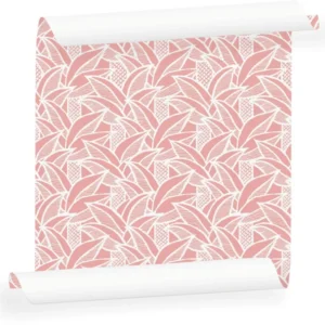 Lé de papier peint rose Robinson - MUES Design - The Cool Republic