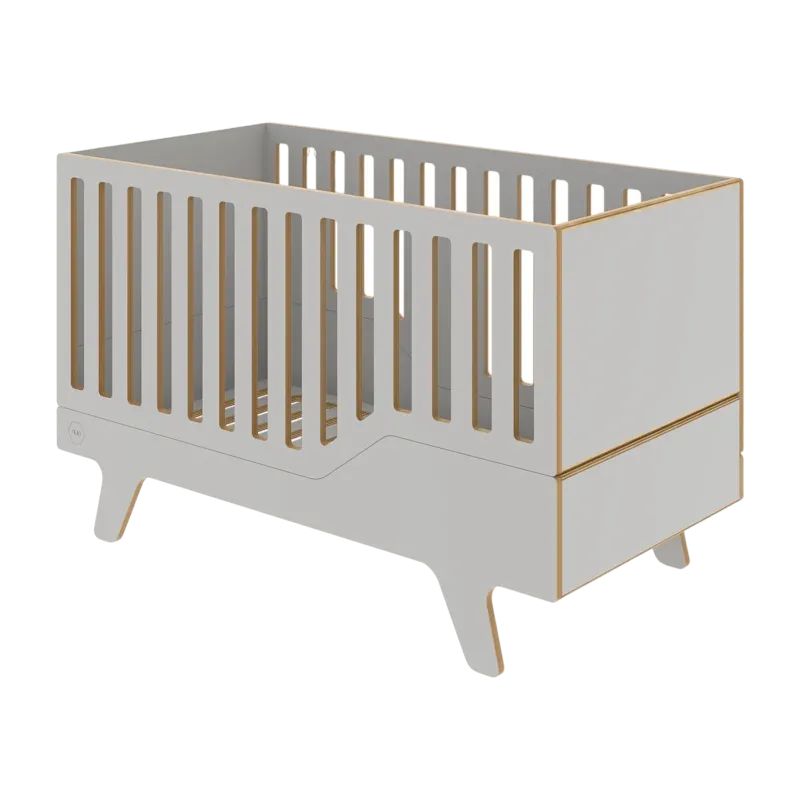Lit bébé gris pour enfant Dream Crib - Nuki Shop - The Cool Republic
