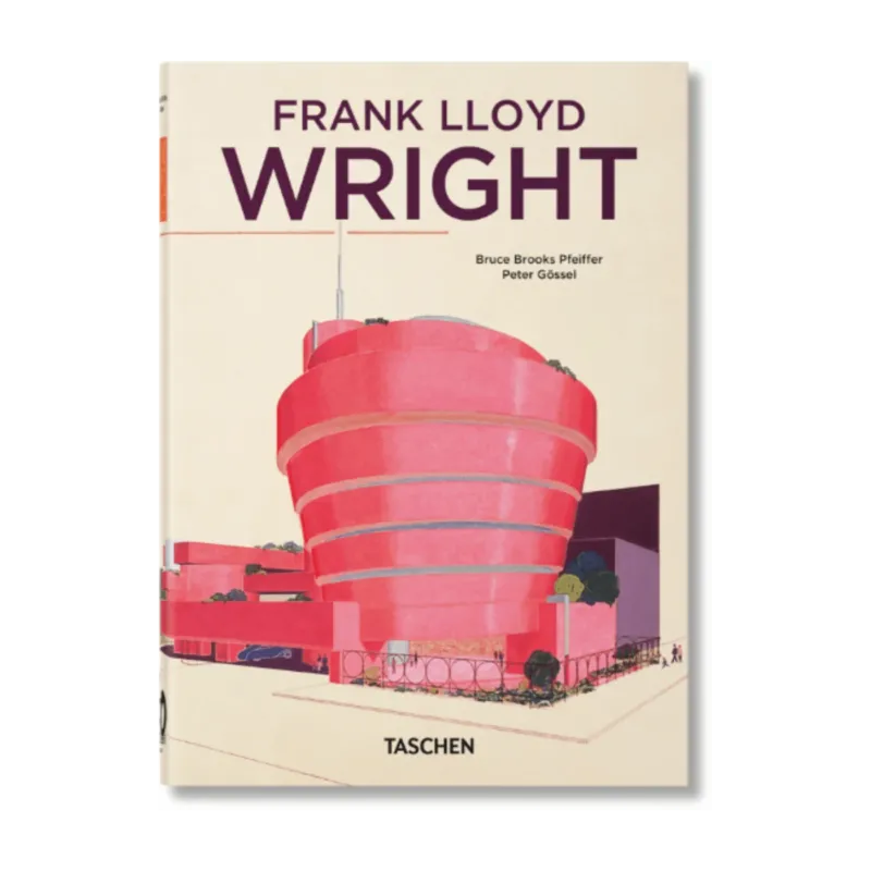 Livre franck lloyd wright 15,6x 21,7cm - Taschen - The Cool Republic
