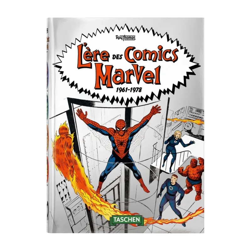 Livre relié 15,6x21,7cm 512 pages L’ère des comics Marvel 1961–1978. 40th Ed. - Taschen - The Cool Republic