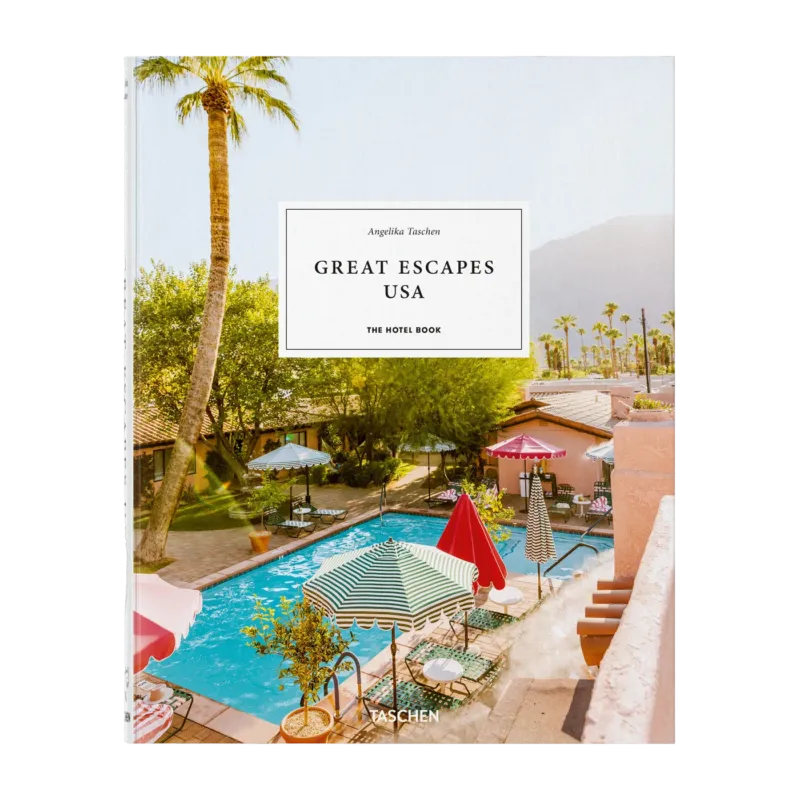 Livre relié 23,8x30x2cm 360 pages Great Escapes USA. The Hotel Book - Taschen - The Cool Republic