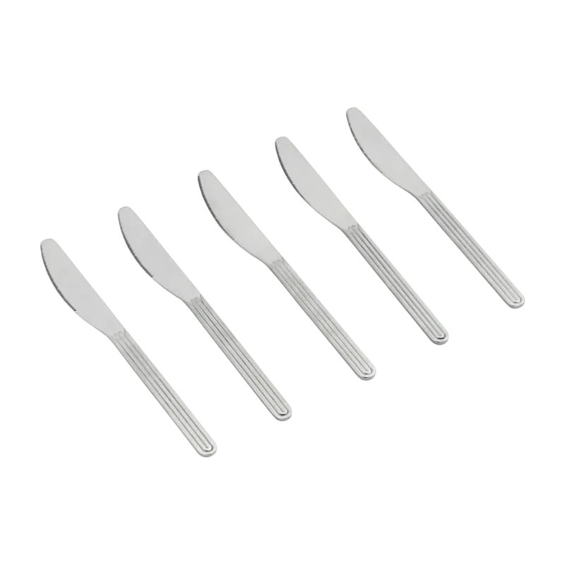Lot de 5 couteaux en acier inoxydable Sunday - HAY - The Cool Republic