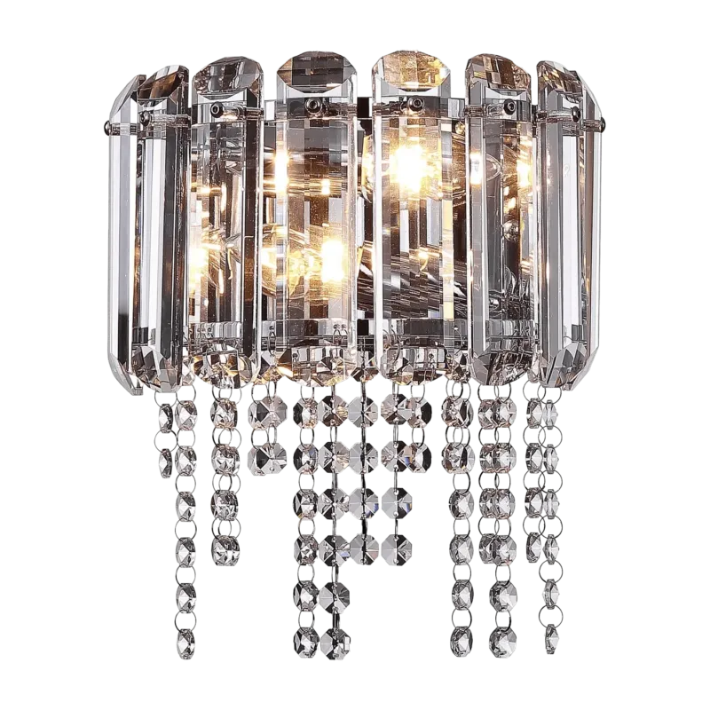 Lustre chrome 2 ampoules Hail - Maytoni - The Cool Republic