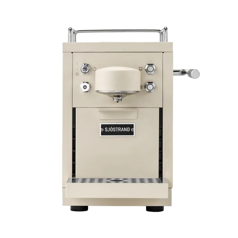 Machine à café en acier beige The Original 2.0 - SJOSTRAND - The Cool Republic