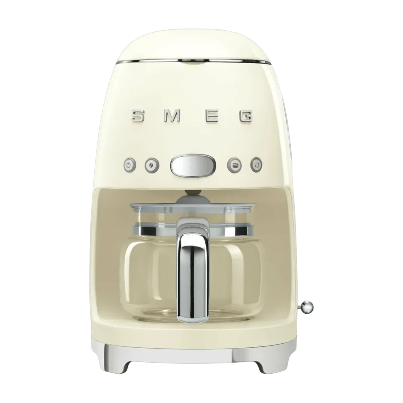 Machine à café Filtre crème 1,4 L Années 50 - Smeg - The Cool Republic