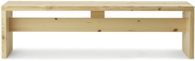 Banc en bois de pin 160 x 40 cm Stretch - Normann Copenhagen