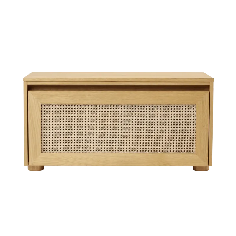 Meuble de rangement multifonctionnel en chêne 90x45cm Hideaway - Umage - The Cool Republic