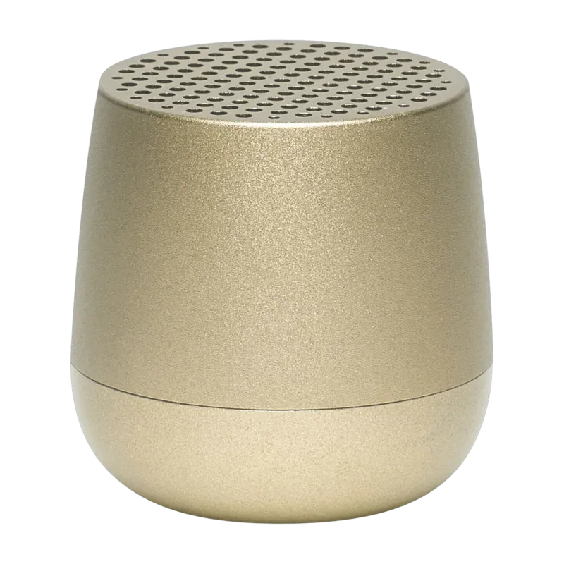 Mini enceinte bluetooth doré Mino+ - Lexon Design - The Cool Republic
