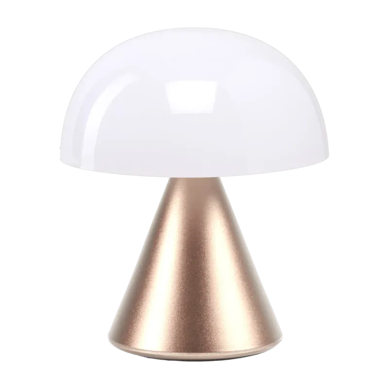 Mini lampe LED dorée 8,3 x 7 cm Mina - Lexon Design - The Cool Republic
