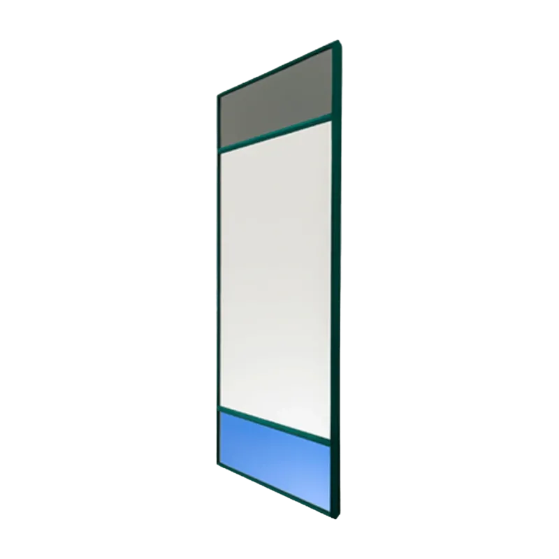 Miroir cadre vert 70x50 cm Vitrail - Magis - The Cool Republic