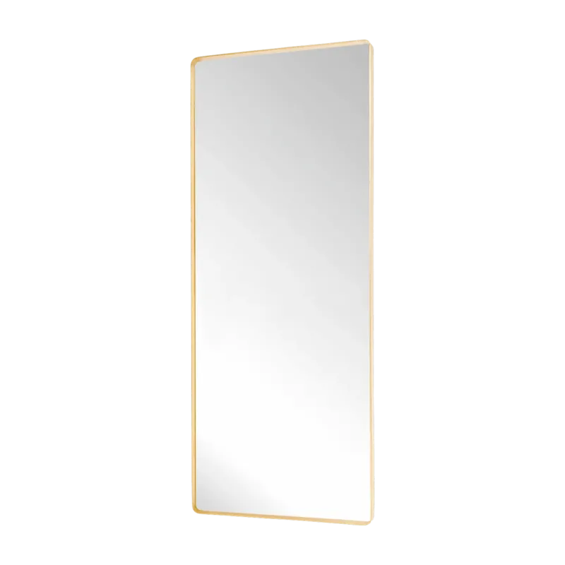 Miroir de sol 60 x 152 cm en laiton - Hübsch - The Cool Republic