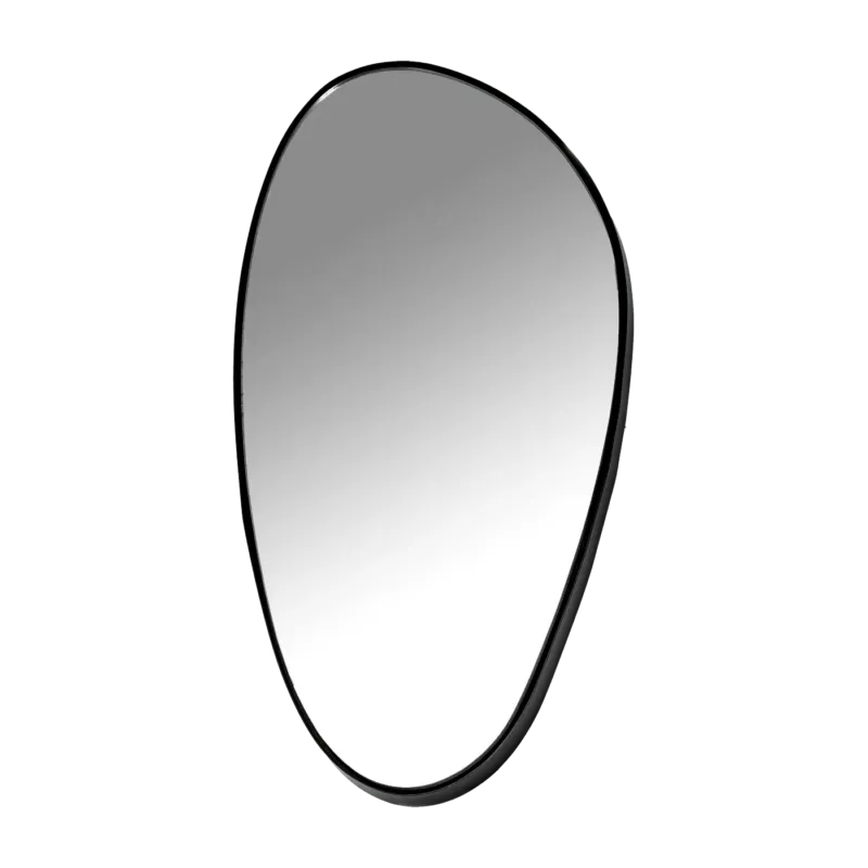 Miroir en verre et acier noir D - Serax - The Cool Republic