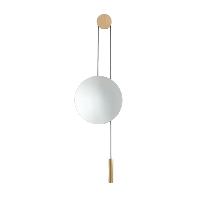 Miroir mural beige Rise & Shine - New Works - The Cool Republic