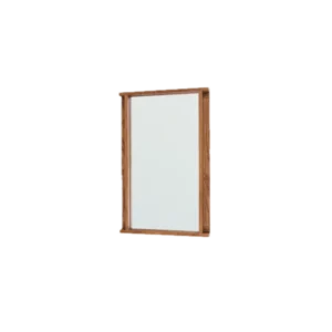 Miroir rectangulaire en bois de frêne miel 45,8 x 4,8 x 71,2 cm Symmetry - Frama - The Cool Republic