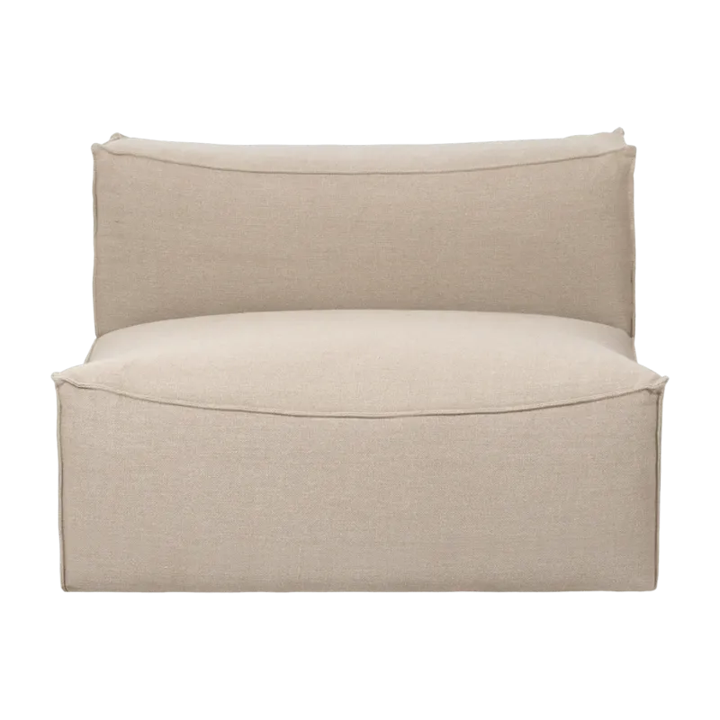 Module 2 places L profond beige Catena - Ferm Living - The Cool Republic