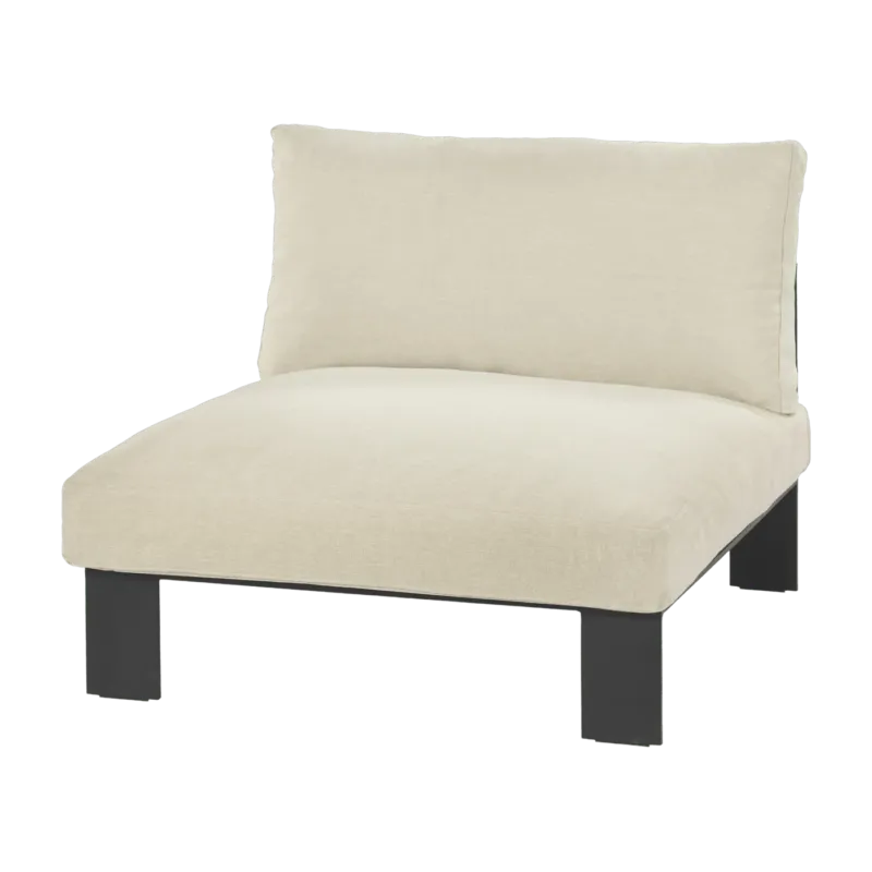 Module de canapé d'extérieur beige en aluminium - Serax - The Cool Republic