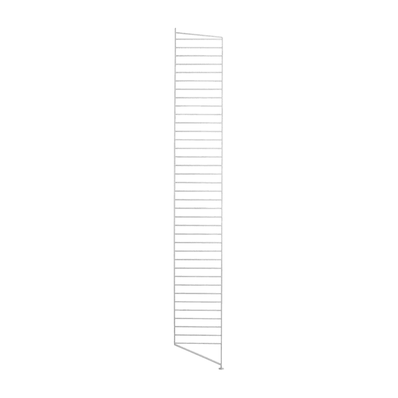 Montant à poser en acier blanc 30x200cm - String furniture - The Cool Republic