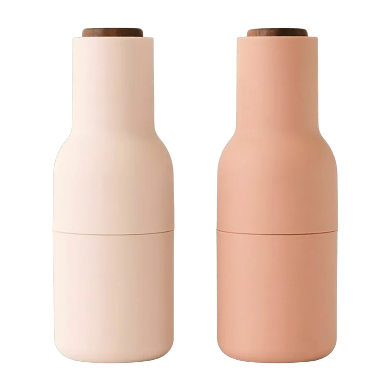 Moulin à sel et moulin à poivre nude et rose Bottle - Audo - The Cool Republic