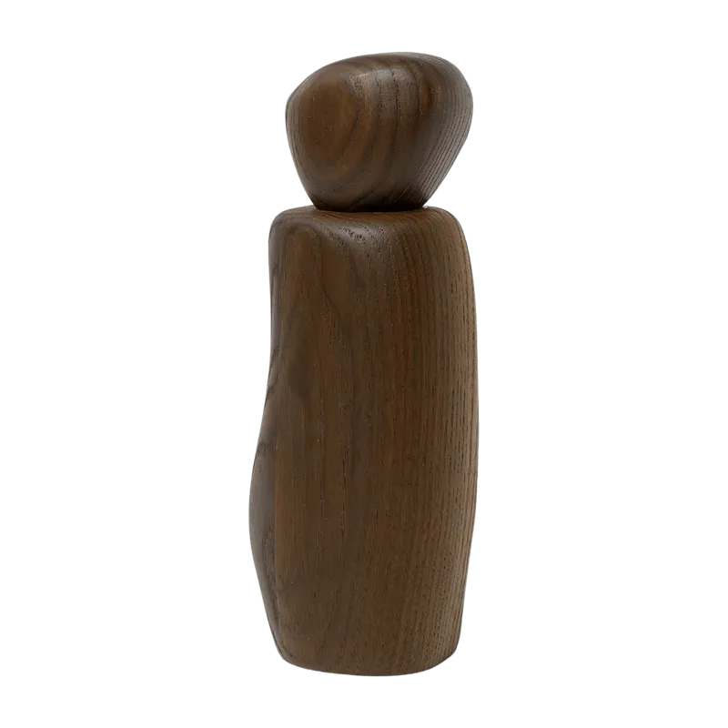 Moulin en frêne marron foncé Pebble - Ferm Living - The Cool Republic