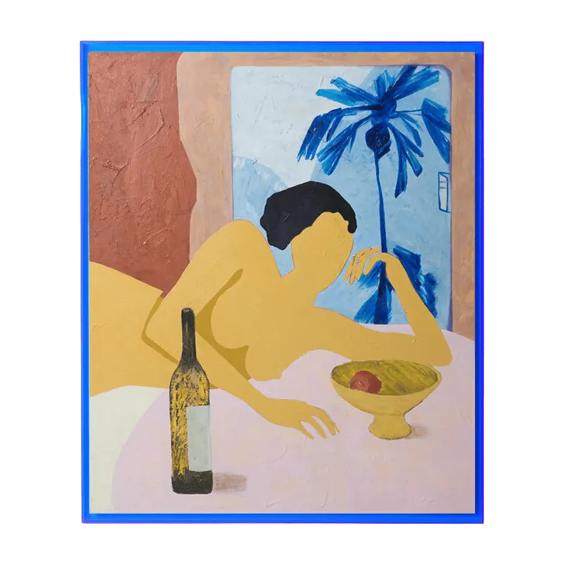 Oeuvre d'art encadrée 'Catch My Drift' 107 x 127Cm - HKliving - The Cool Republic