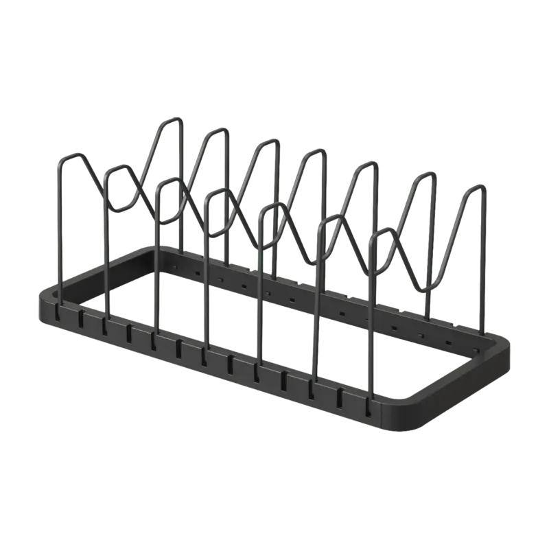 Organisateur de casserole et couvercles noir - Yamazaki - The Cool Republic