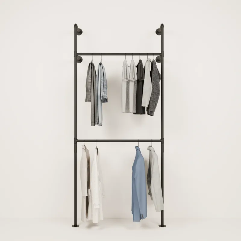 Kleider Stange Garderobenstange Wand