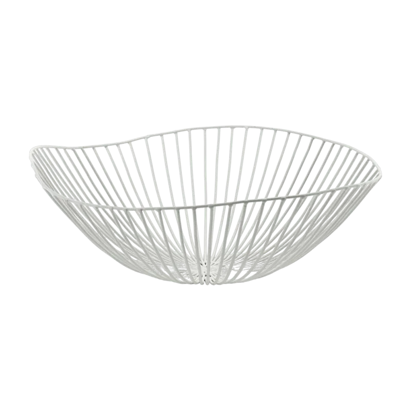 Panier à fruits blanc 39 x 39 cm Cesira - Serax - The Cool Republic