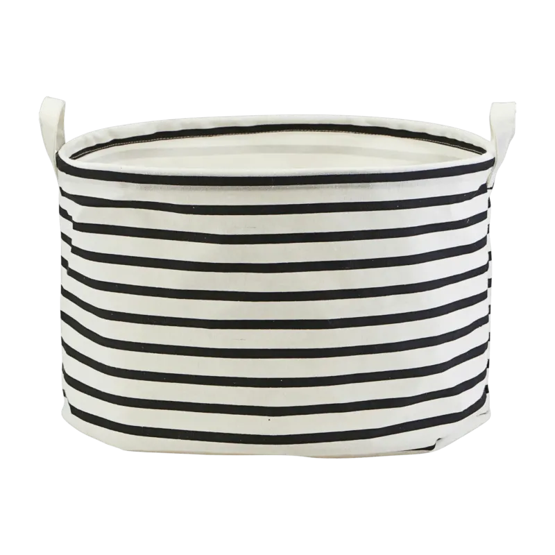 Panier de rangement à rayures 20 x 40 cm Stripes - House Doctor - The Cool Republic