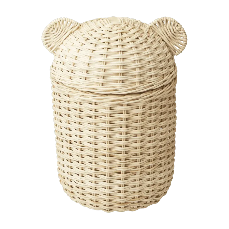 Panier de rangement ours naturel Kana - Liewood - The Cool Republic