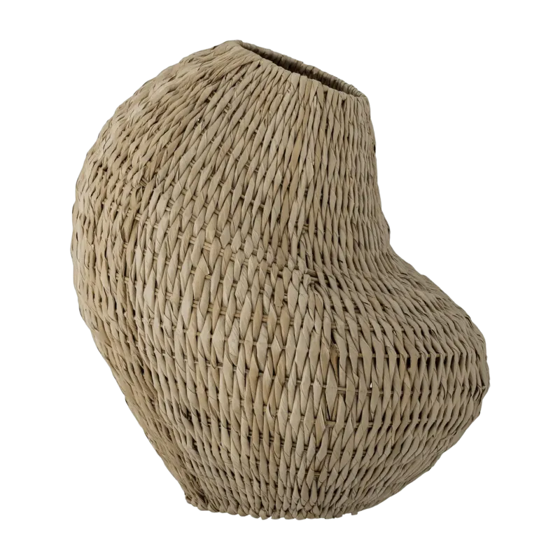 Panier en palmier de gebang naturel Levis - Bloomingville - The Cool Republic