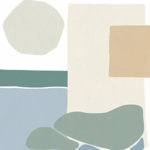 Papier peint M Pensées Abstraites Raccordable - Edito - The Cool Republic