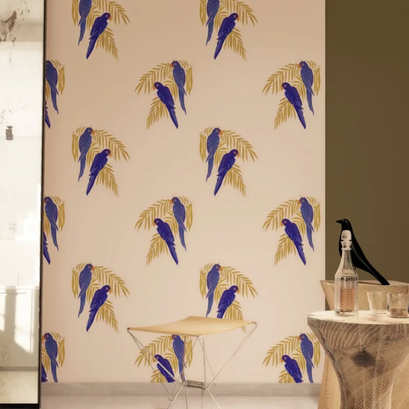 Papier peint Parrots - Season Paper - The Cool Republic