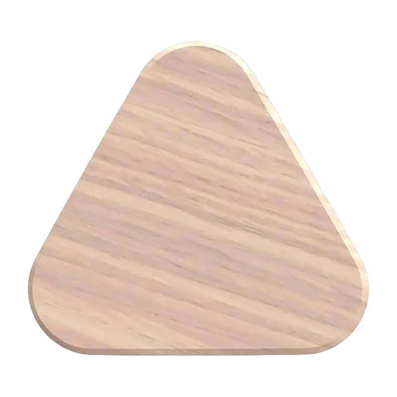 Patère en chêne naturel 9 cm Léonie - Hartô - The Cool Republic
